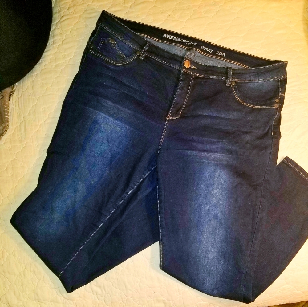 Avenue denim skinny jeans